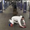 Watch As One Determined Man Tries To Clean This Dirty Subway Station